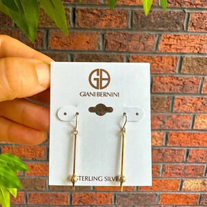 NEW Giani Bernini 925 Sterling Silver Drop Earrings NWT